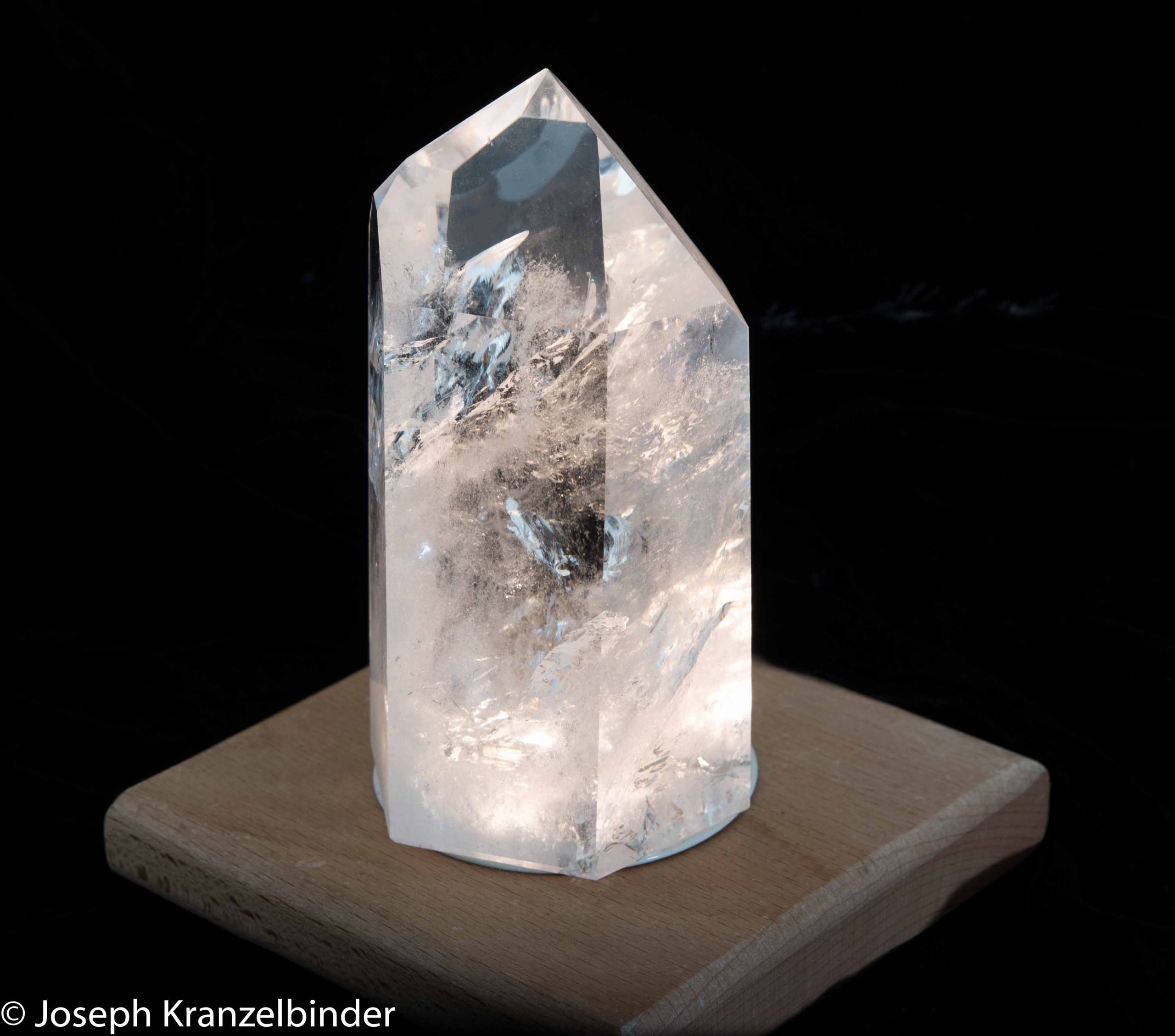 Bergkristall Spitze A/B Qualität Höhe 39 mm geschliffen & poliert 9B 