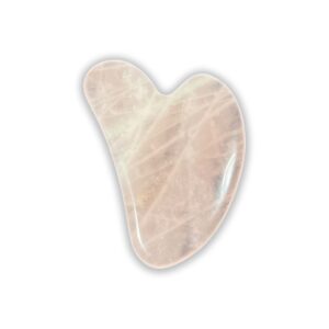 Gua Sha aus Rosenquarz – traditionelles Schönheitswerkzeug für Massage und Hautpflege