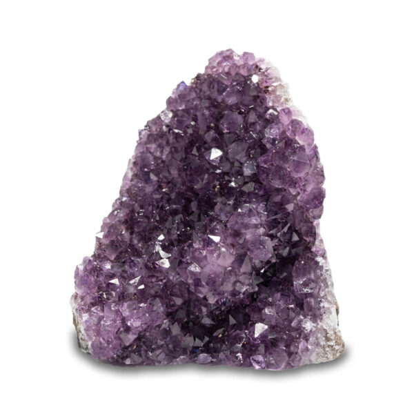 Amethyst-Druse aus Uruguay – Natürliche Kristallformation mit tiefviolettem Glanz