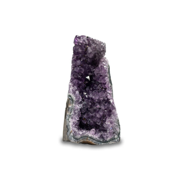 Amethyst-Druse aus Uruguay – Faszinierende Kristallstruktur mit intensivem Violett