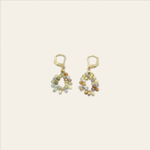 Signature Diamond Natural Edition Ohrhänger mit facettiertem Tropfenschliff und Klappbrisur