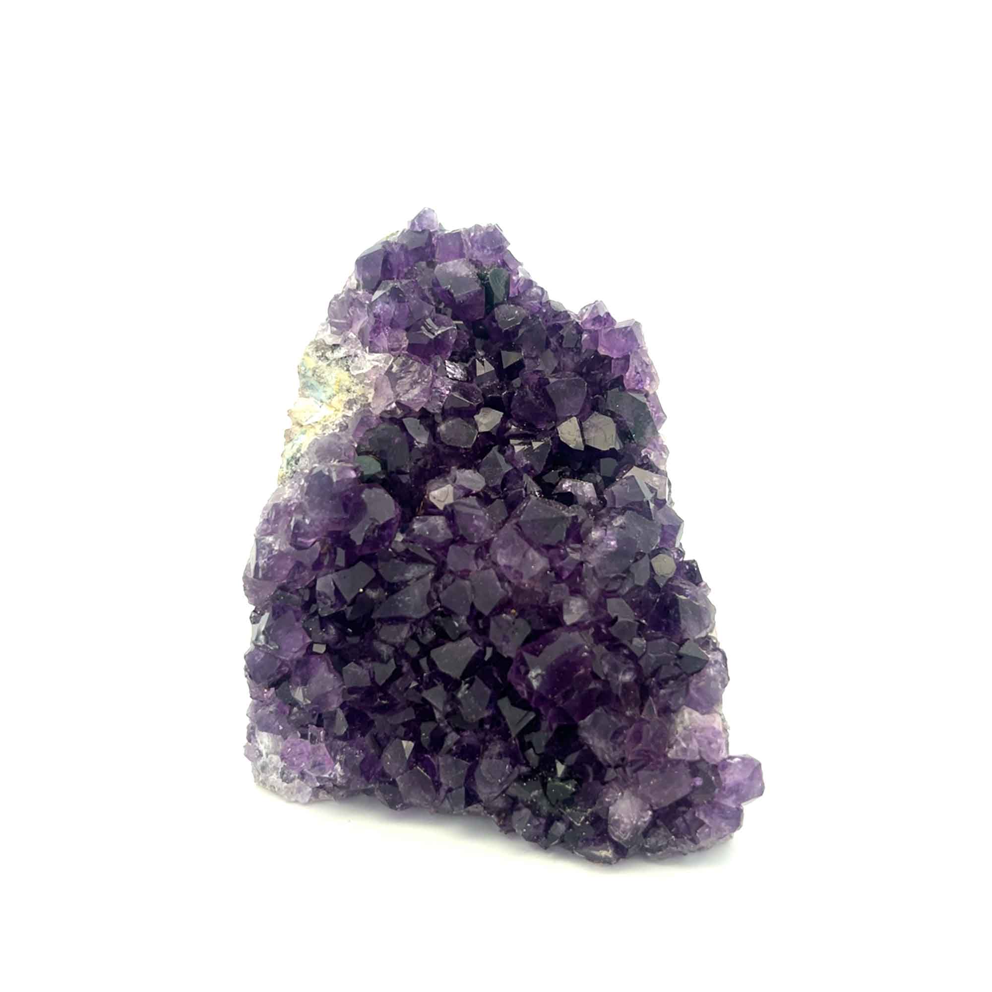 Amethystdruse Uruguay – violette Kristalldruse ca. 8 cm hoch und 0,36 kg schwer.