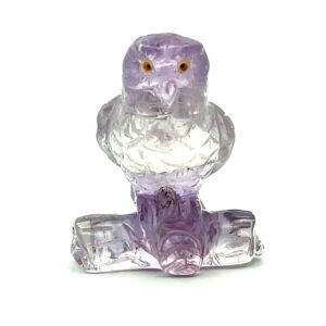 Eule aus Amethyst